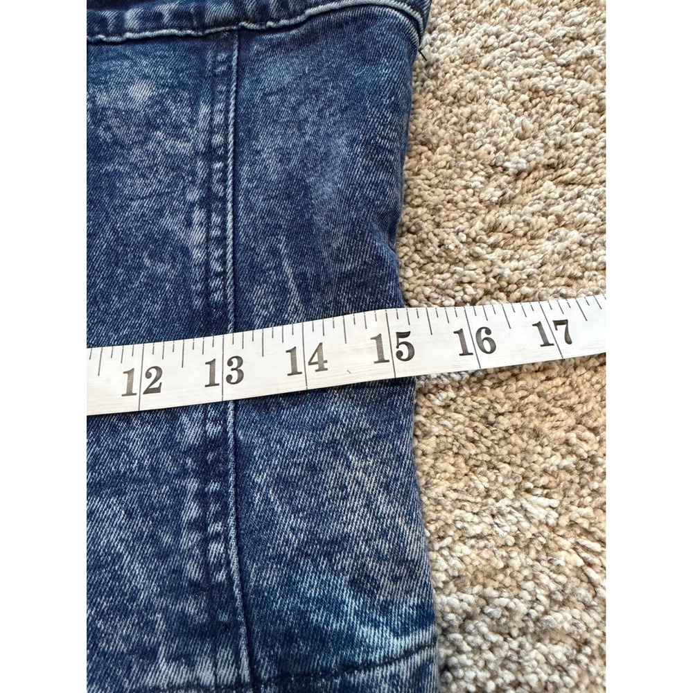 Fashion Nova Always A Vibe Denim Top Dark Wash Acid Strapless O-Ring NWT's - Picture 4 of 6